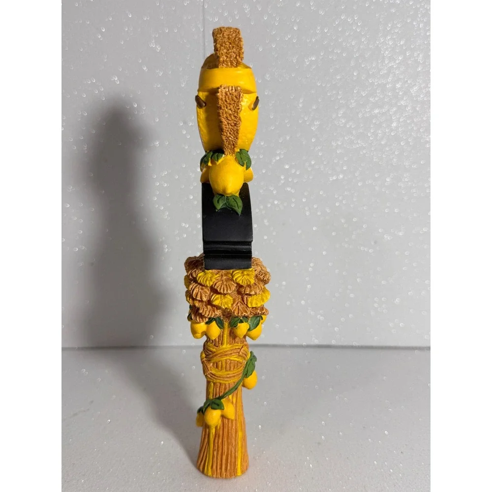 Shock Top Lemon Shandy Beer Tap Handle Figural Mohawk Lemon Sunglasses 11.5 Inch